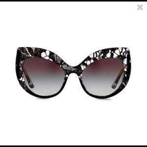 Stylish black lace Dolce & Gabanna sunglasses
